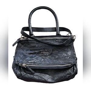 Givenchy Pandora Distressed Medium Black